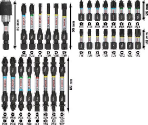 Sets De Puntas De Atornillar PRO Impact Bosch Professional