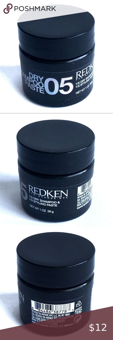 Redken Dry Shampoo Paste 05 Haircare Mini 1 Oz Nwt Redken Dry Shampoo Dry Shampoo Hair Care