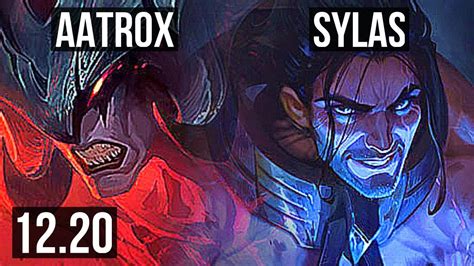 Aatrox Vs Sylas Mid 818 1500 Games 10m Mastery Dominating