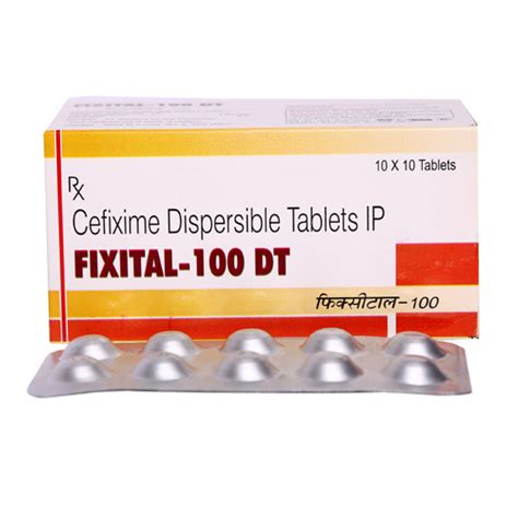 Cefixime 100mg Tablet Manufacturer, supplier and franchise