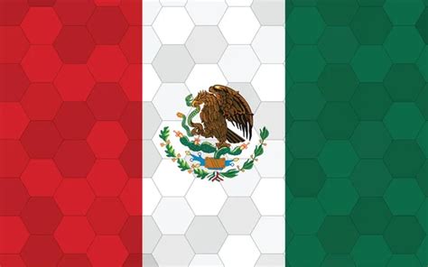 Ilustraci N Bandera De M Xico Gr Fico De Bandera Mexicana Futurista