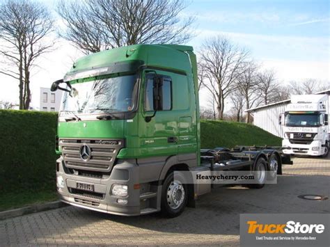 Mercedes Benz Actros 2541 L BDF AHK Air Mega Euro5 2008 Swap Chassis