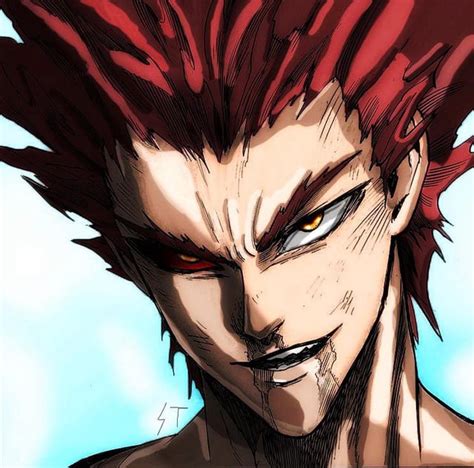 Garou Anime Style Colouring Ronepunchman