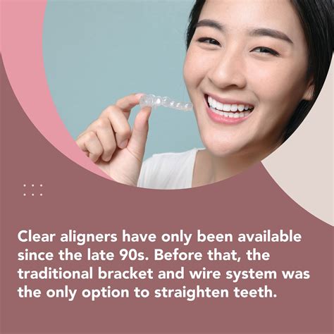 Clear Aligners Have Only Been Available Since The Late S Before That