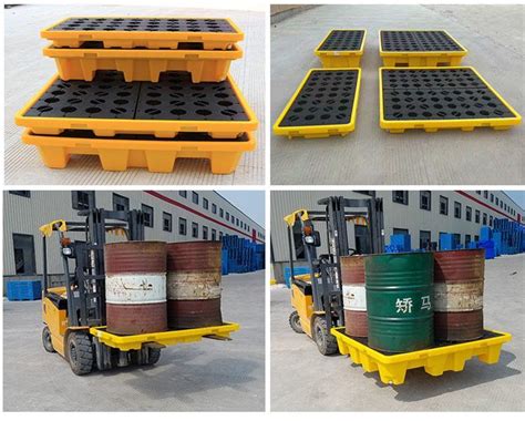 China 55 Gallon Drum Containment Spill Pallet Manufacturer, Suppliers ...