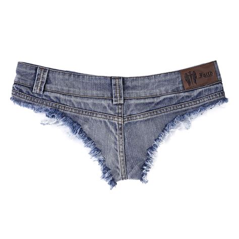 Sexy Women Mini Hot Pants Jeans Micro Shorts Denim Daisy Dukes Low
