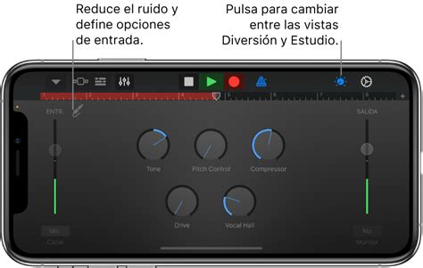 Usar La Grabadora De Audio En Garageband Para Iphone Soporte T Cnico