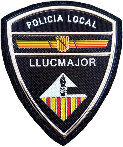 Polic A Local Llucmajor Baleares Parche Insignia Emblema Distintivo