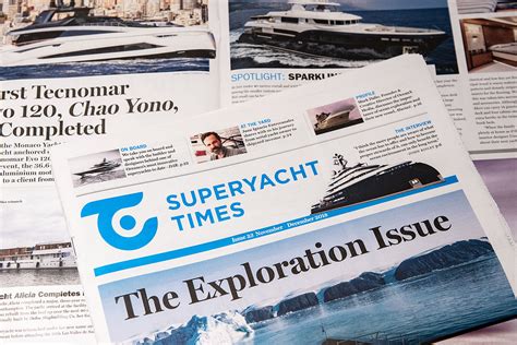 Examining ocean exploration in the newest SuperYacht Times newspaper