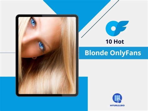 Hot Blonde Onlyfans Girls You Cant Scroll Pass In Myurls Bio