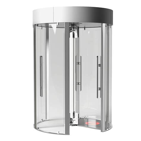 Triton Full Height Turnstile With Curved Glass