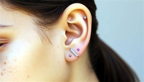 Double Helix Piercing: Aftercare, Healing Time And Jewelry