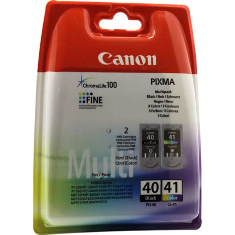 Картридж Canon PG 40 CL 41 0615B043 TwinPack Оригинал INPRINT