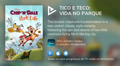 Assista Ao Streaming De Tico E Teco Vida No Parque