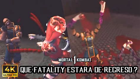 Cu L De Estos Fatalitis De Darrius Veremos En Mortal Kombat Cu L