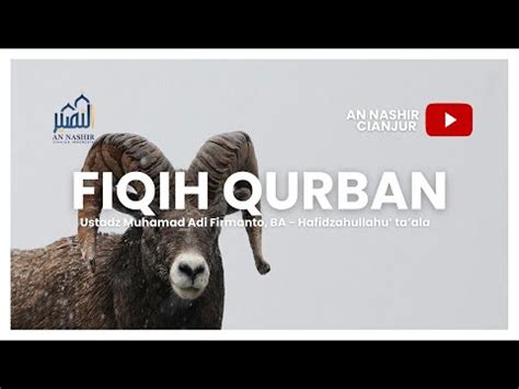 Live Fiqih Qurban Ustadz Muhamad Adi Firmanto Ba