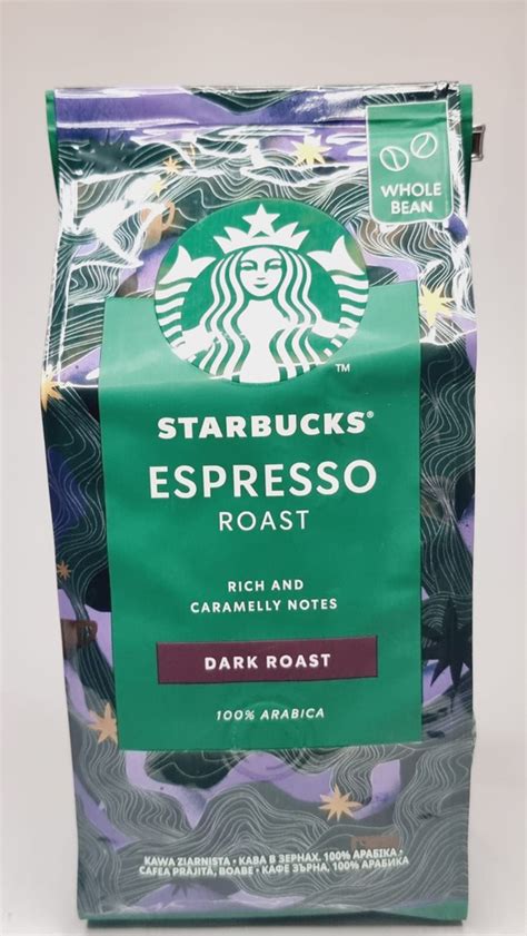 Кофе в зернах Starbucks Espresso Roast, 200 г - купить с доставкой по ...