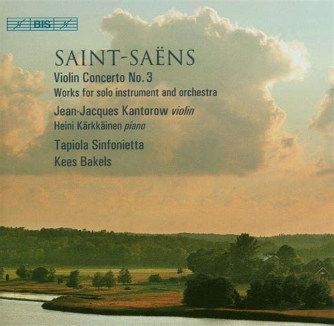 Camille Saint Saens Violinkonzert Nr 3 CD Jpc