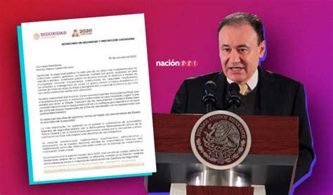 La Carta Con La Que Durazo Deja La Secretaría De Seguridad