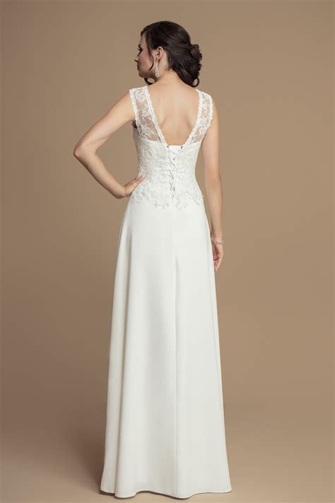 Robe Mariée Bustier Dentelle Et Jupe En Mousseline Astrée