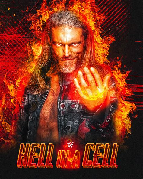 WWE Hell In A Cell 2022 Poster Art On Behance