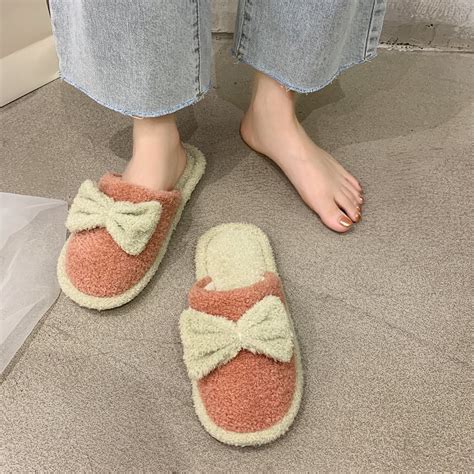 Aueoeo House Slippers For Women Womens Slippers Winter Cozy Memory