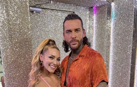 Strictlys Pete Wicks And Jowita Przystal Spotted Looking Cosy After