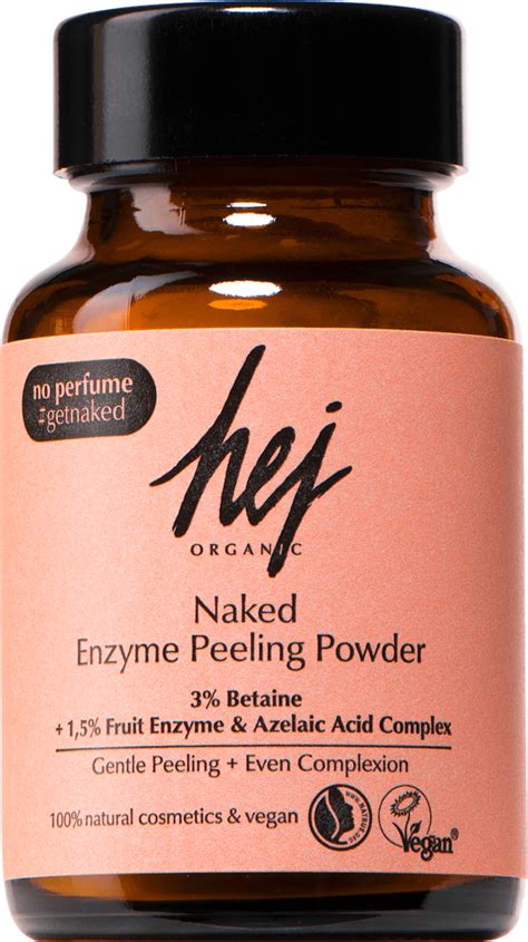 Hej Organic Naked Enzyme Peeling Powder G Dm At