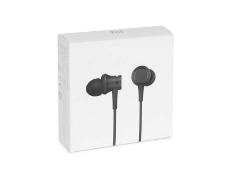 Вакуумные наушники Xiaomi Mi In-ear Headphones Basic Black | Чёрные ...