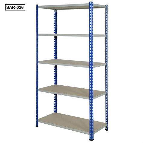 Heavy Duty Industrial Slotted Angle Racks 026