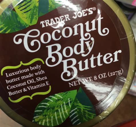 Trader Joe's Coconut Body Butter, with Shea Butter - Trader Joe's Reviews