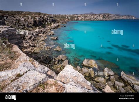 Cala Rossa Bay Sicily Stock Photo Alamy