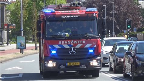 Brandweer Politie Vele Ambulances Met Spoed Door Haarlem YouTube