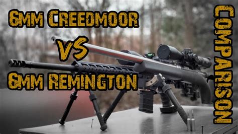 6mm Creedmoor Vs 6mm Remington Cartridge Comparison YouTube