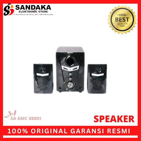 Jual SPEAKER AKTIF GMC 888DI Shopee Indonesia