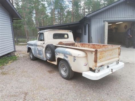 Såld Chevrolet C10 Stepside 1964 Begagnad 1960 13 000 Mil I Älvdalen