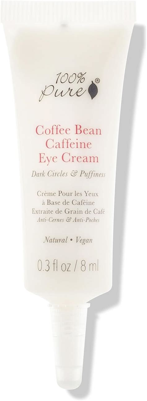 100 Pure Coffee Bean Caffeine Eye Cream Refresh And Hydrate