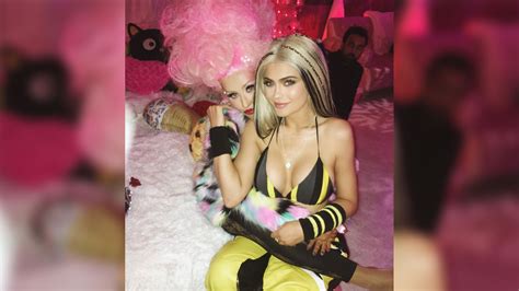 Kylie Jenner's Christina Aguilera Costume for the Singer's Birthday Party Was Everything | Allure