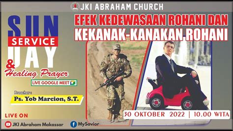 Streaming Ibadah Raya Minggu Oktober Jki Abraham Makassar