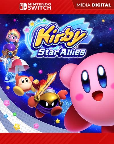 Kirby Star Allies Nintendo Switch Mídia Digital Needgames