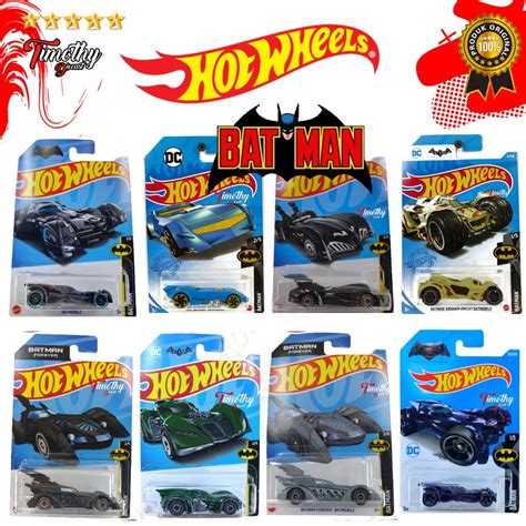 Jual Hot Wheels Batman Batmobile Mix Varian Original Mattel Shopee Indonesia