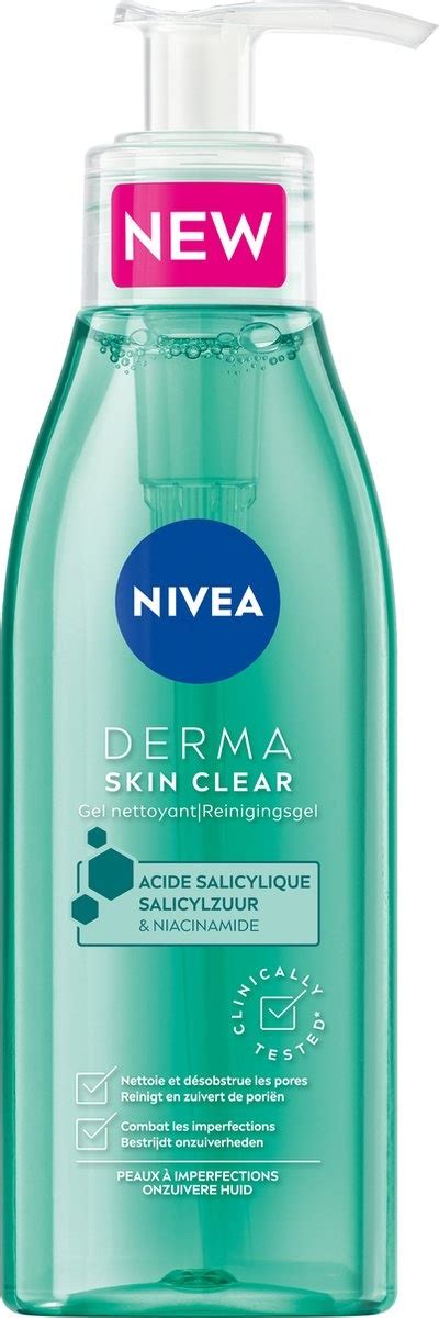 Nivea Derma Skin Clear Cleansing Gel Cleansing Gel For Impure Skin