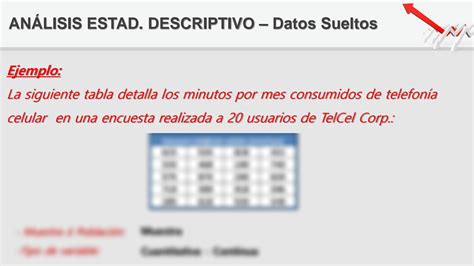 SOLUTION Clase 1 An Lisis Estadistico Descriptivo Datos Sueltos