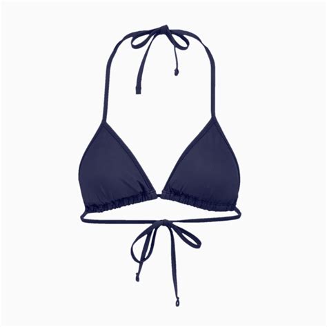 Ліф для плавання PUMA Swim Women Triangle Bikini Top Колір Синій navy Puma Арт 907666 06