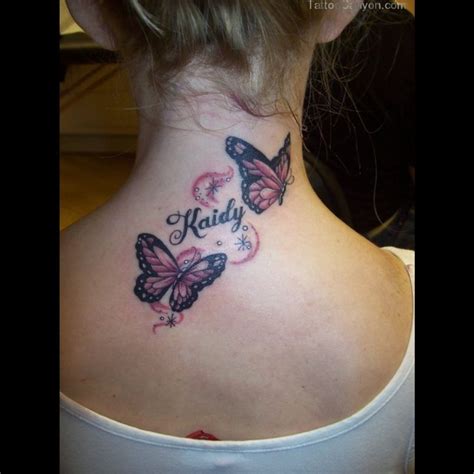 33 best images about Pink And Purple Black Butterfly Tattoo on Pinterest