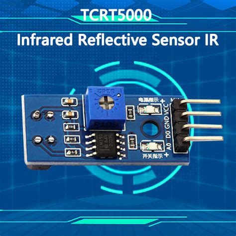 Sensor Reflectante Infrarrojo Tcrt Interruptor Fotoel Ctrico Ir