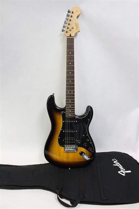 Fender Squier Strat Affinity Stratocaster Electric Guitar Sunburst ...