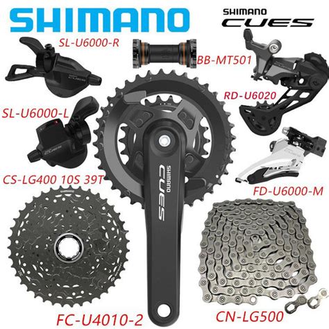 Shimano Cues U6000 группа скоростей 2x10 переключение SL L SL R RD