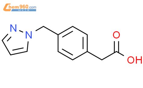 2 4 pyrazol 1 ylmethyl phenyl acetic acidCAS号160388 51 2 960化工网