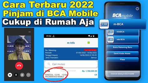 Cara Pinjam Uang Di Bca Mobile Banking Terbaru Pinjam Uang Di Bca